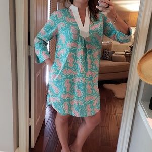 Lilly Pulitzer Seahorse Tunic Cover Up